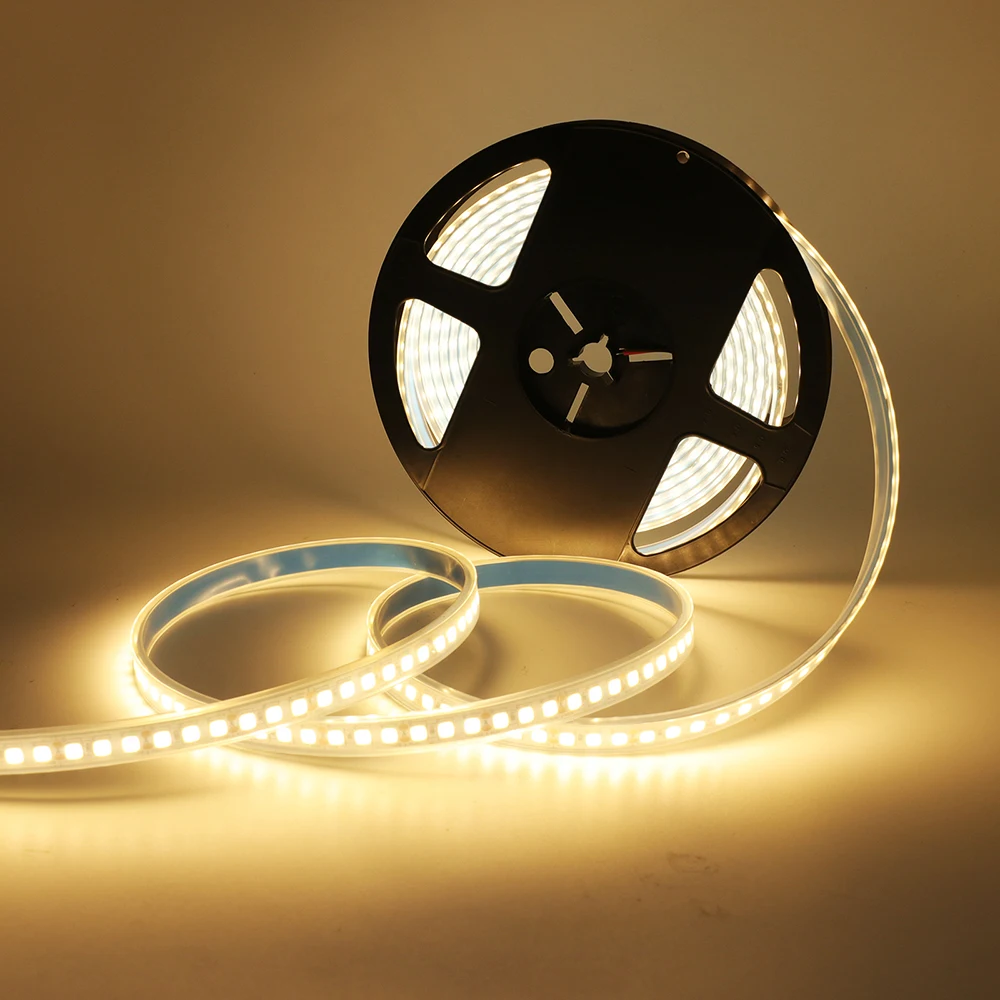 IP67 Waterproof Led Strip Light 12V 5m SMD 5054 Flexible Tube Lamp Strips Super Bright 120LED/m Diode Ribbon Home Decoration