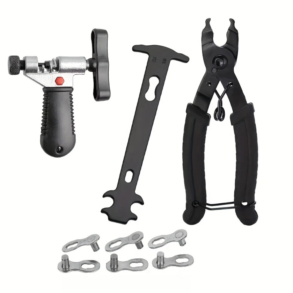 AliExpress Multifunctional bicycle chain tool set,including chain cutter,chain breaker,pliers and wear indicator,usedfor precise adjustment
