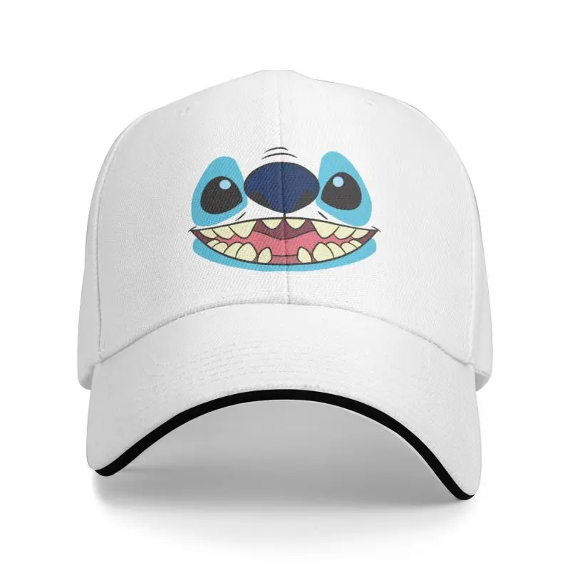 Custom Stitch Big Face Baseball Cap Sports Women Men's Adjustable Dad Hat