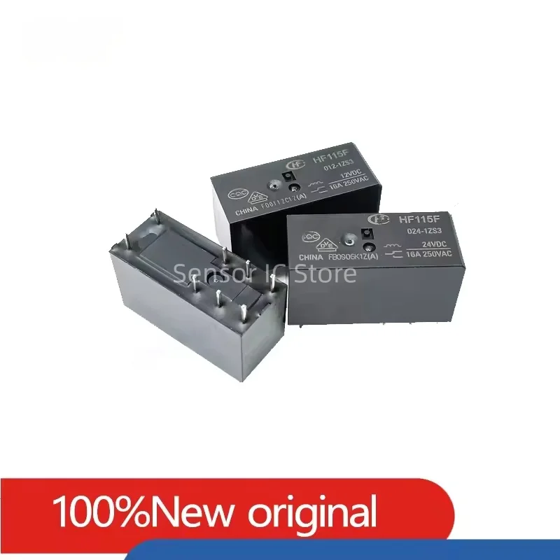 JQX HF115F 005-1ZS3 012-1ZS3 024-1ZS3 8PIN 16A 250VAC 5V 12V 24V Power relay