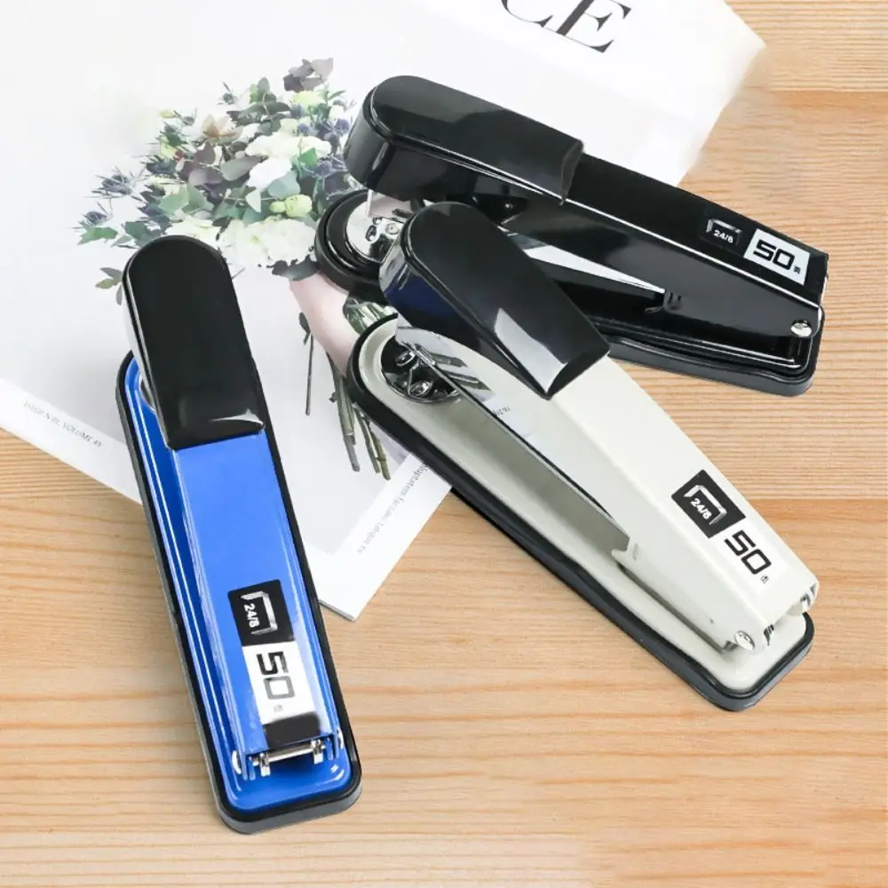 

Manual Binding Tool Heavy Duty Stapler Effortless Metal Long Stapler Multifunction Bookbinding Machine School Office