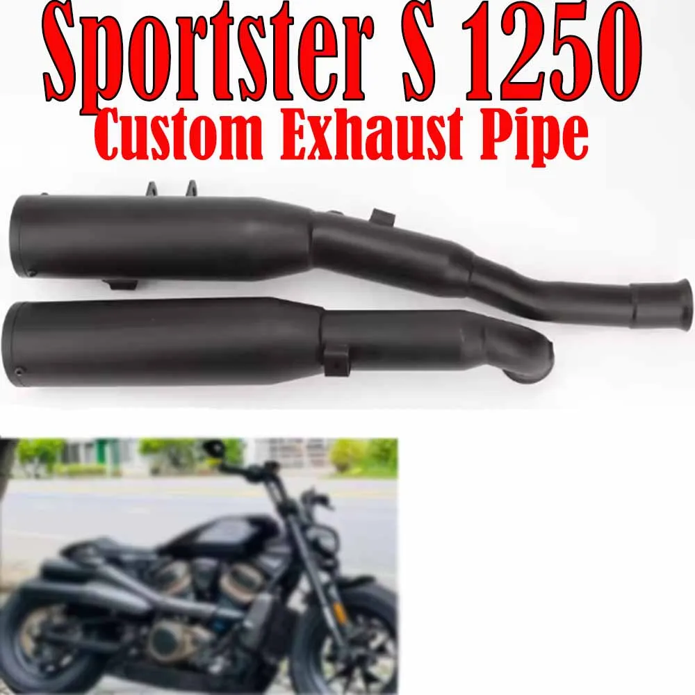 

For Motorcycle Sportster S 1250 1250S Sportster1250 RH1250S 2021 - 2023 Custom Exhaust Pipe Sportster S 1250
