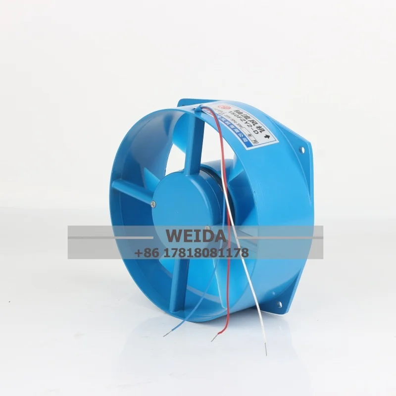 Axial fan 150FZY2-D AC Blue Waterproof 220v Cooling Exhaust Fan 6Inch 150mm Electric Welding Machine Distribution Cabinet Fan view 2