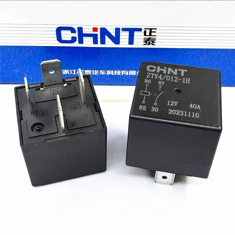 CHINT ZTV4/012-1H ZTV4/012-1Z ZTV4/024-H ZTV4/024-1Z Relay 12V 24V Oil Pump Air Conditioning Fan High Low Beam Original Vehicle