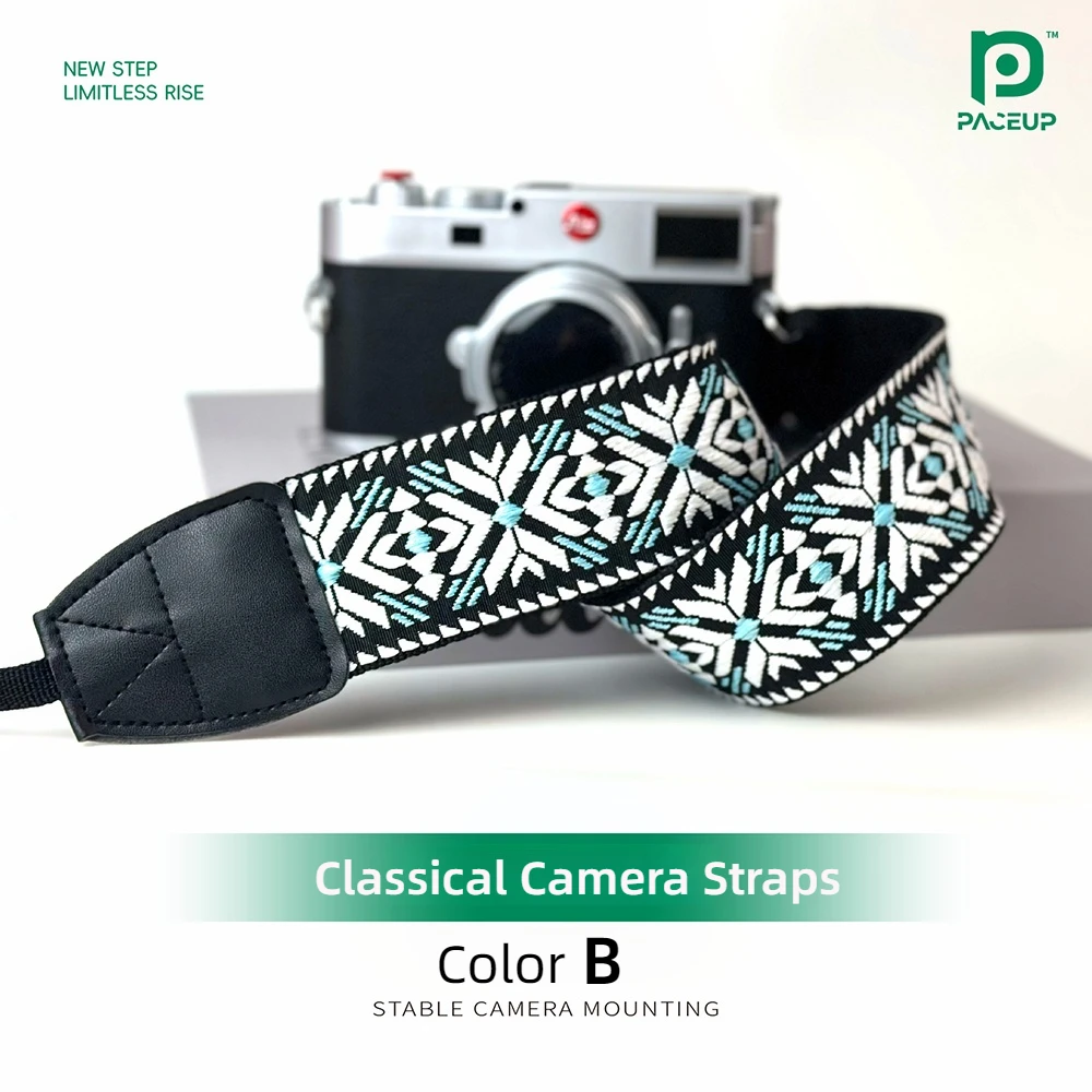 5cm Universal Vintage Camera Neck Straps Widen Shoulder Sling for Canon R5 R6 Nikon Sony Fuji Olympus Pentax Leica Accessories