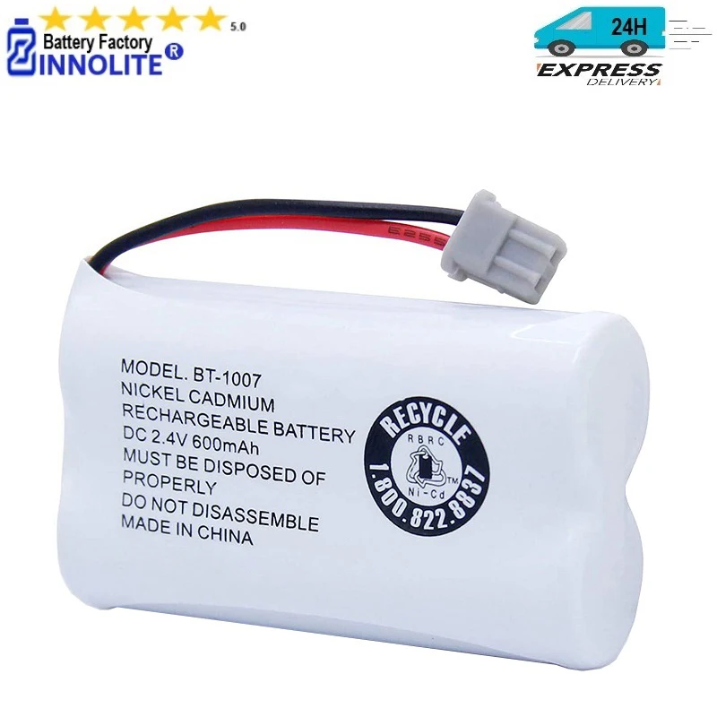 BT-1007 Rechargeable Battery Compatible with Uniden BT904 BT-904 BT1015 BBTY0460001 BBTY0510001 BBTY0624001 BBTY0700001 HHR-P506