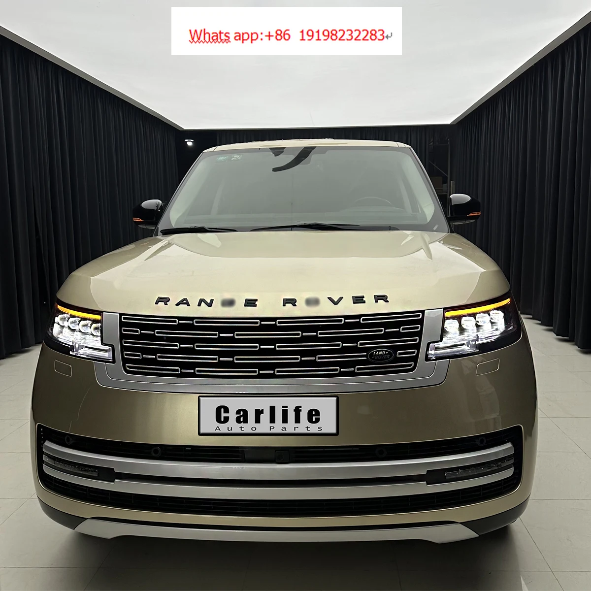 For Land Rover Range Rover vogue L405 2013-2017 facelift to 2023 high quality bumper body kit.