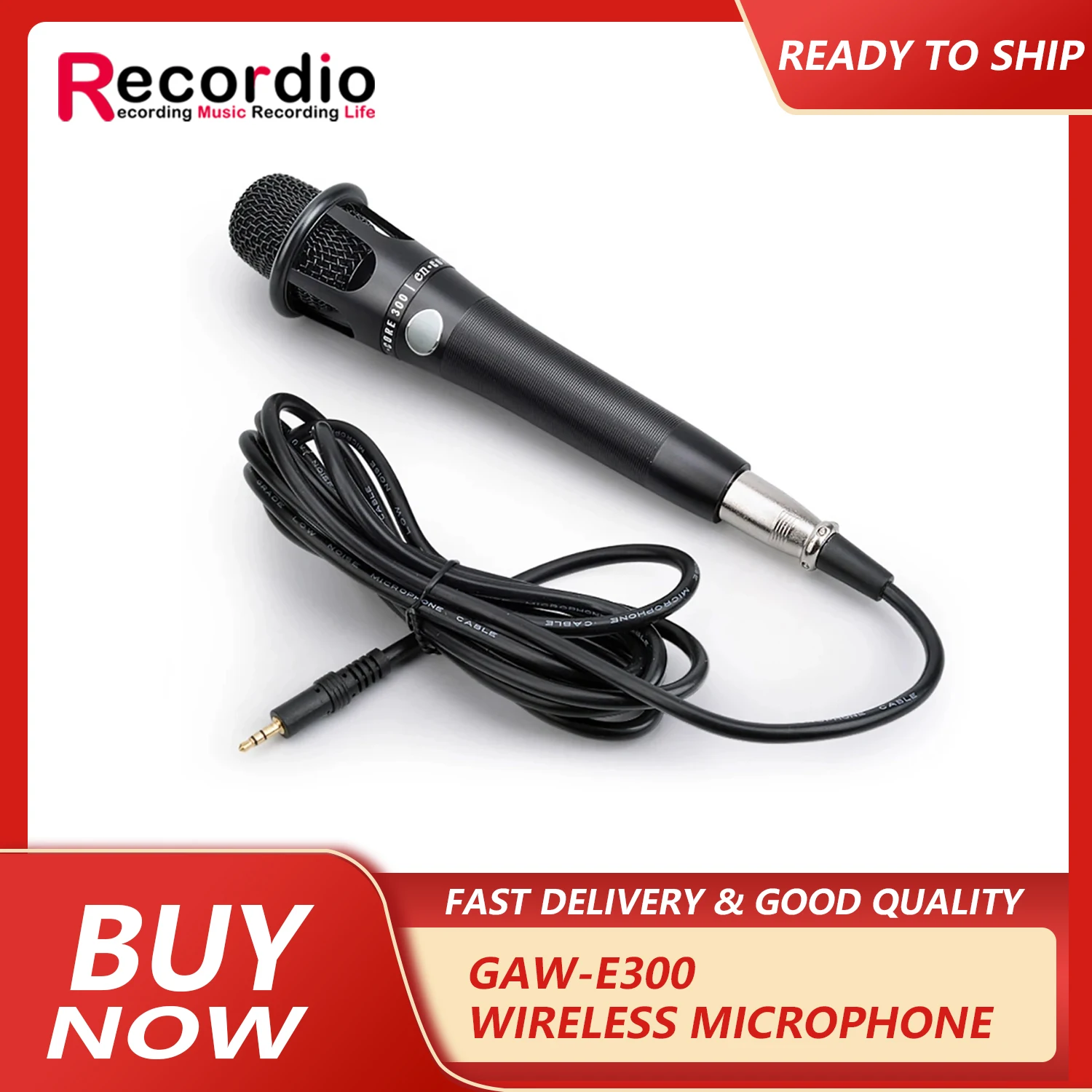 GAM-E300 Condenser microphone handheld live karaoke sound card dedicated microphone mobile computer sound card network recording