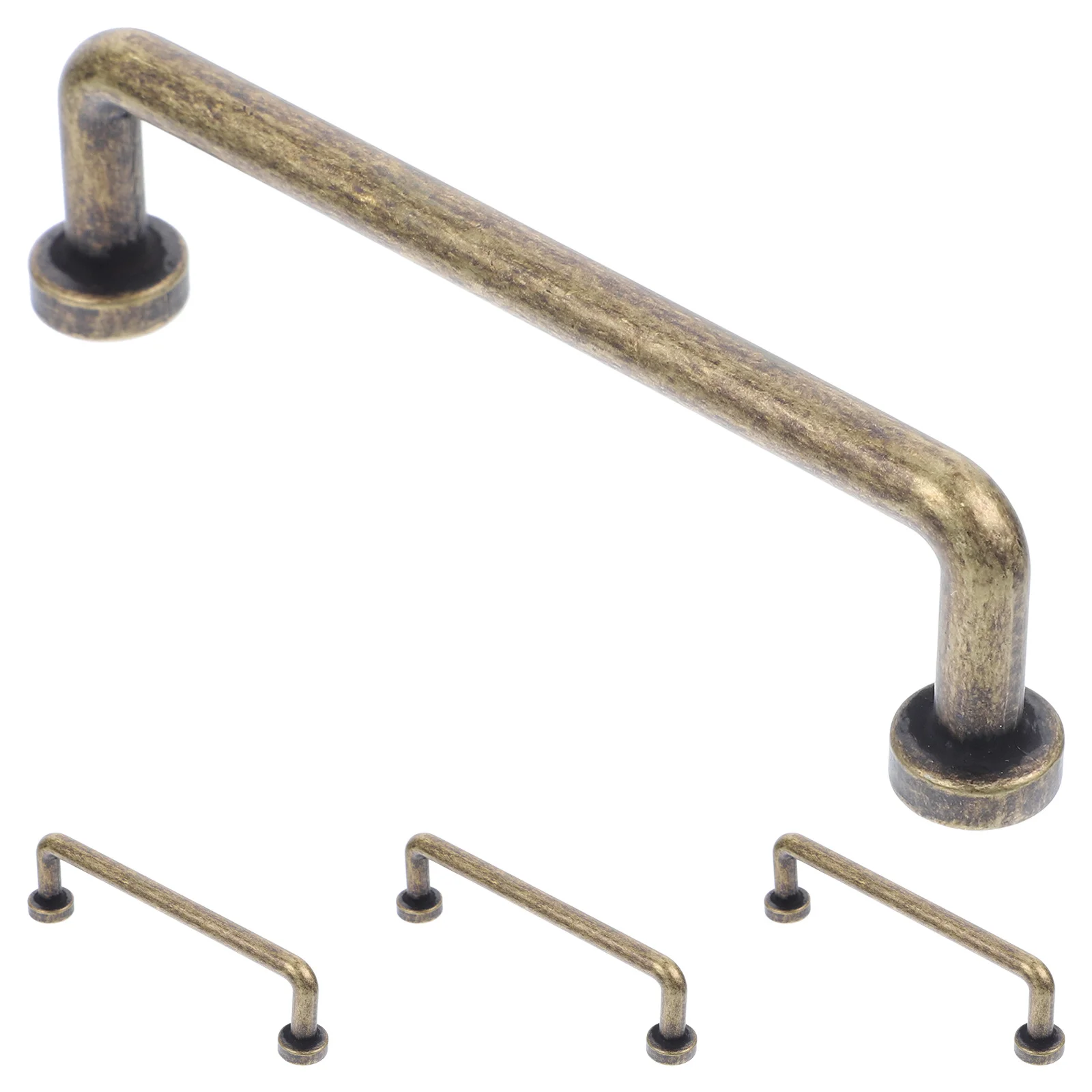 

4pcs Cabinet Pulls Handles For Drawer Wardrobe Cupboard Door Furniture Modern Smooth Finish Decorative Practical Hardware