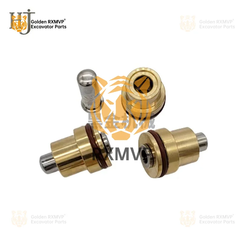 For Hyundai R-5 Lovol 65 Xcmg 60 Zhenyu 210 Shanhe Intelligent Walking Foot Valve Bullet Head Excavator Accessories