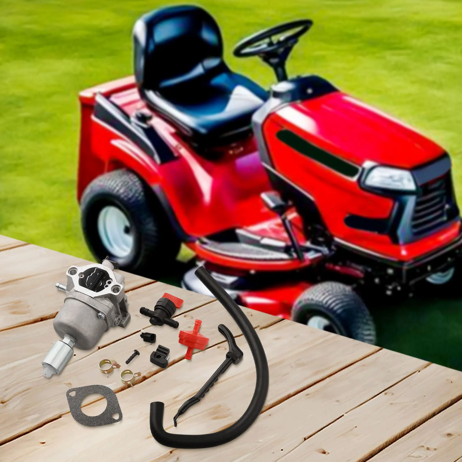 Carburettor Kit Solution for Enhancing Performance in for troy BILT's 42 Inch Ride on Mowers with a Focus on the 17 5 IC for ohv