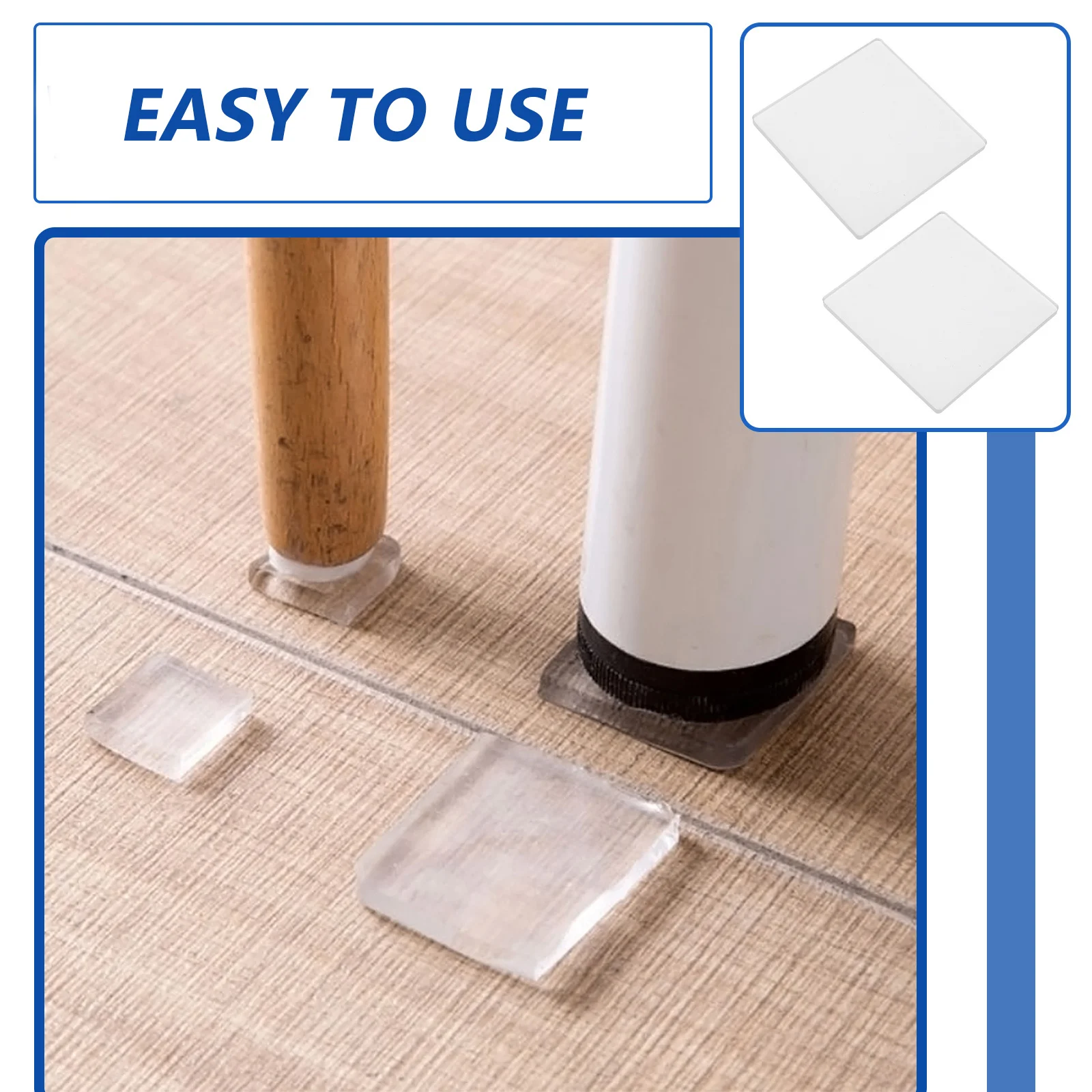 

4pcs Anti-Slip Shockproof Pad For Furniture Washing Machine Heavy Duty Non-Slip Mat Wear Resistant Floor Protector Household