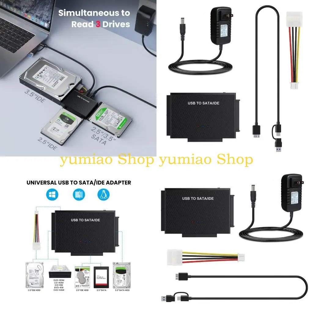 587B USB3.0 Ide And…