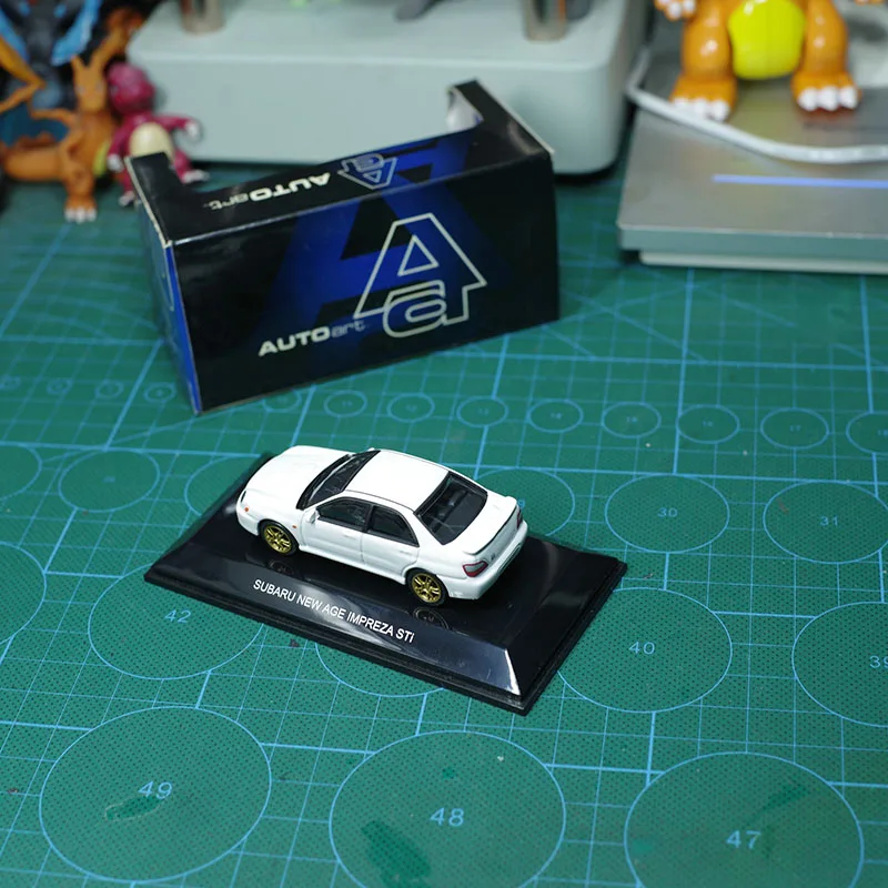 1/64 Scale Subaru Impreza WRX STI 2001 Alloy Car Model