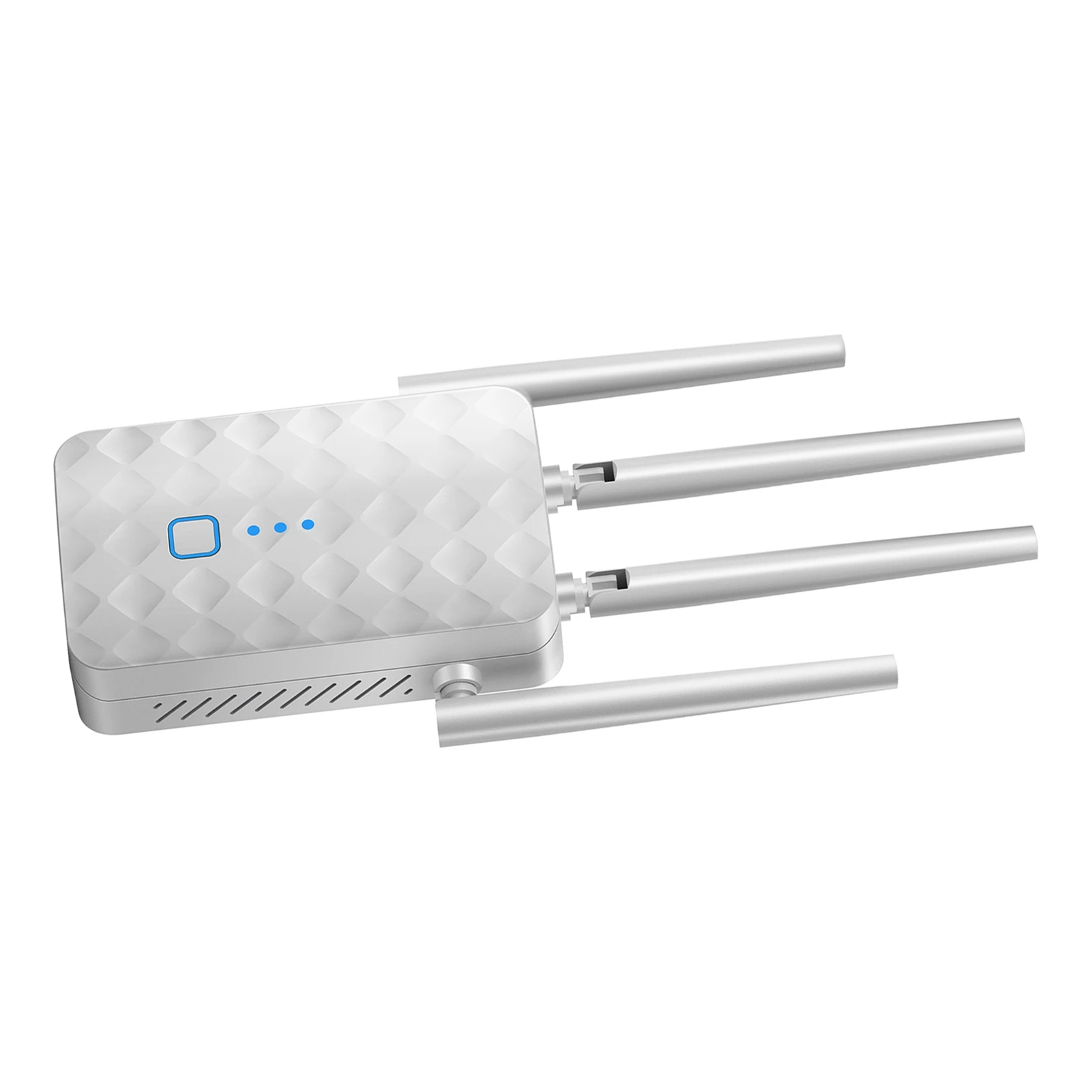 Wireless Fidelity Extender Covers Up To 100m White Wireless Signal Amplifier 2.4GHz 300Mbps Repeater WLAN LAN Ports for Office