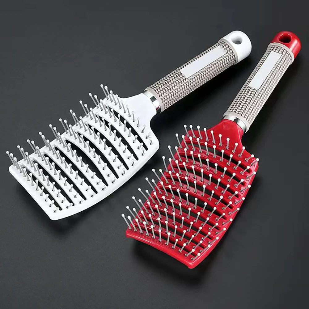 Hair Brush Girls Hair Scalp Massage Comb Women Wet Curly Hair Brush for Salon Hairdressing Styling Tool