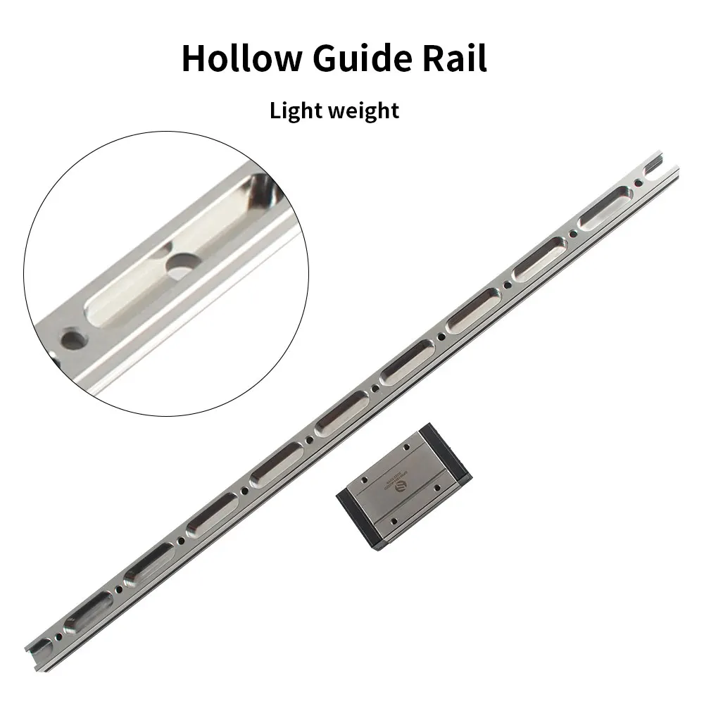 FYSETC Upgraded Hollow Linear Rail Guide with MGN12H/MGN9H 300m/350/400mm Slide Carriage Bearing Blocks for Voron 3D Printer