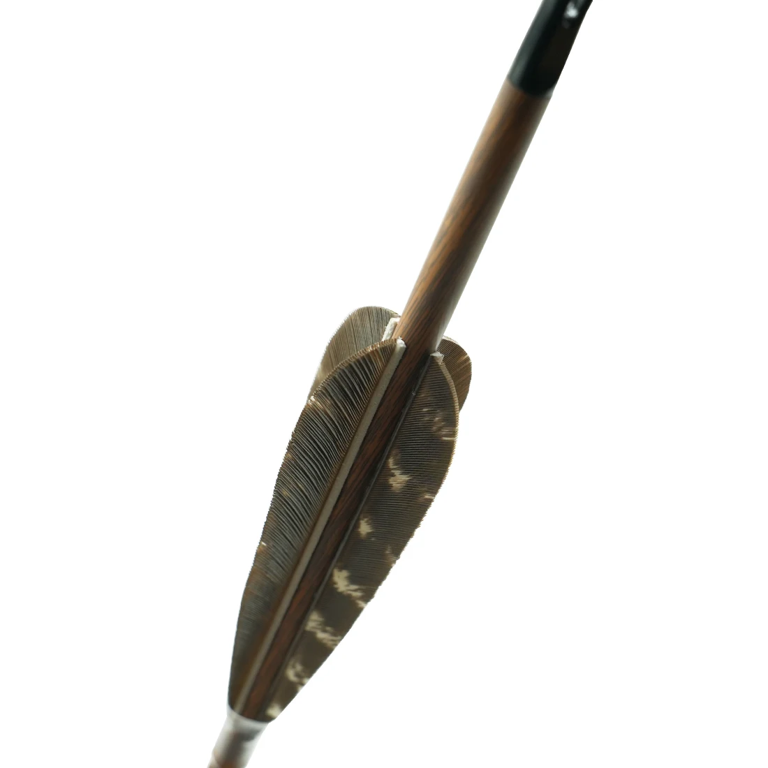 Linkboy Flechas de carbono con pluma pavo para caza en arco compuesto - imagen 2