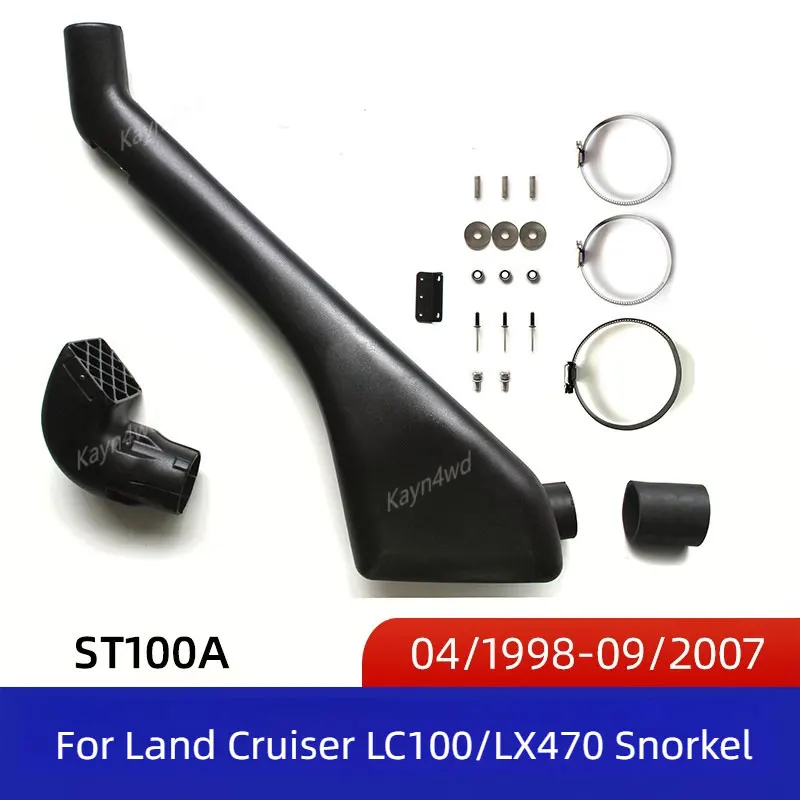 Off Road 4x4 Accessories Air Ram Intake Snorkel Kit For 1998-2007 TOYOTA LAND CRUISER LC100 FJ100/LEXUS LX470 Wading Hose Pipe