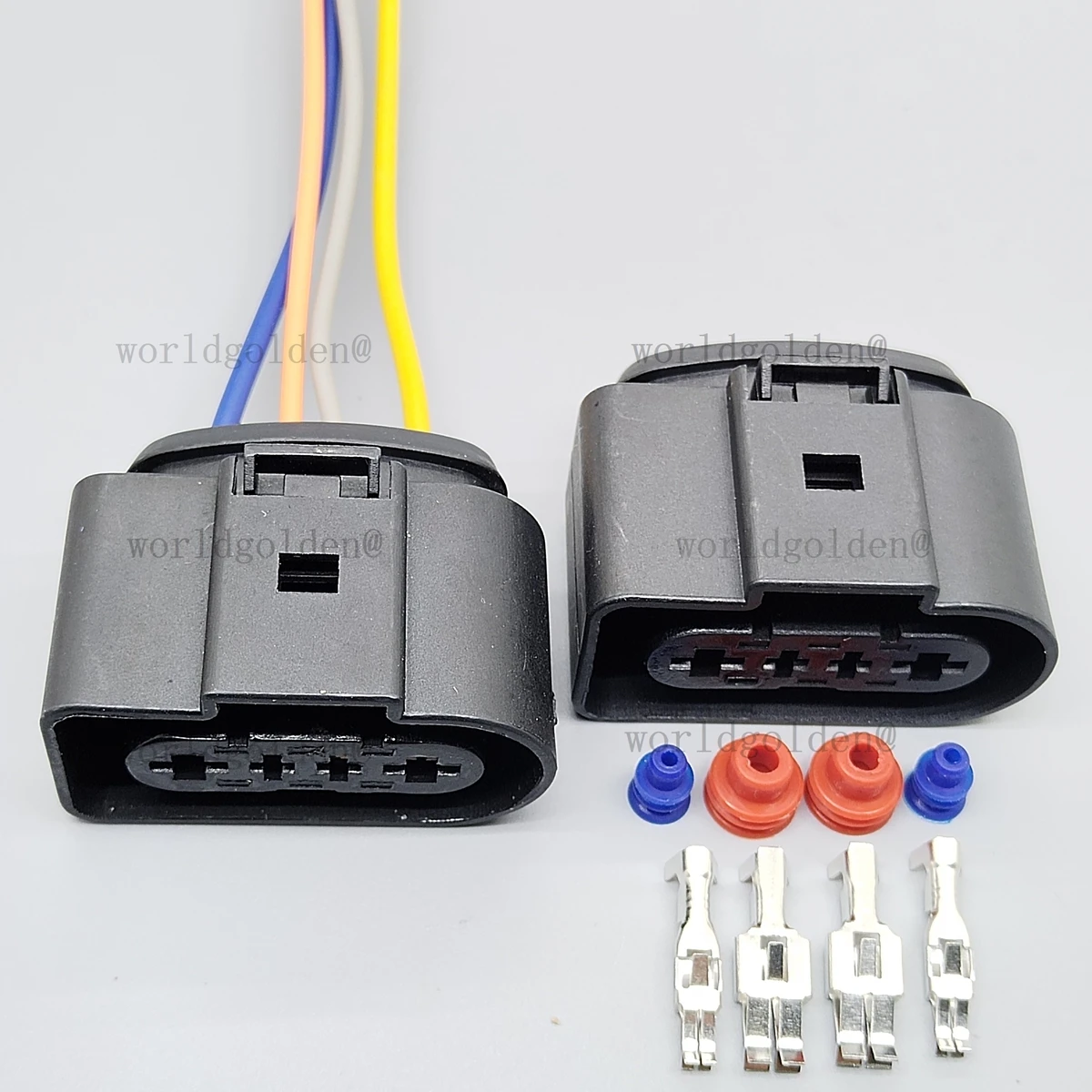 4 Pin Car Intake Pressure Sensor Wire Harness Plug For VW Audi 1J0 919 231 Waterproof Connector