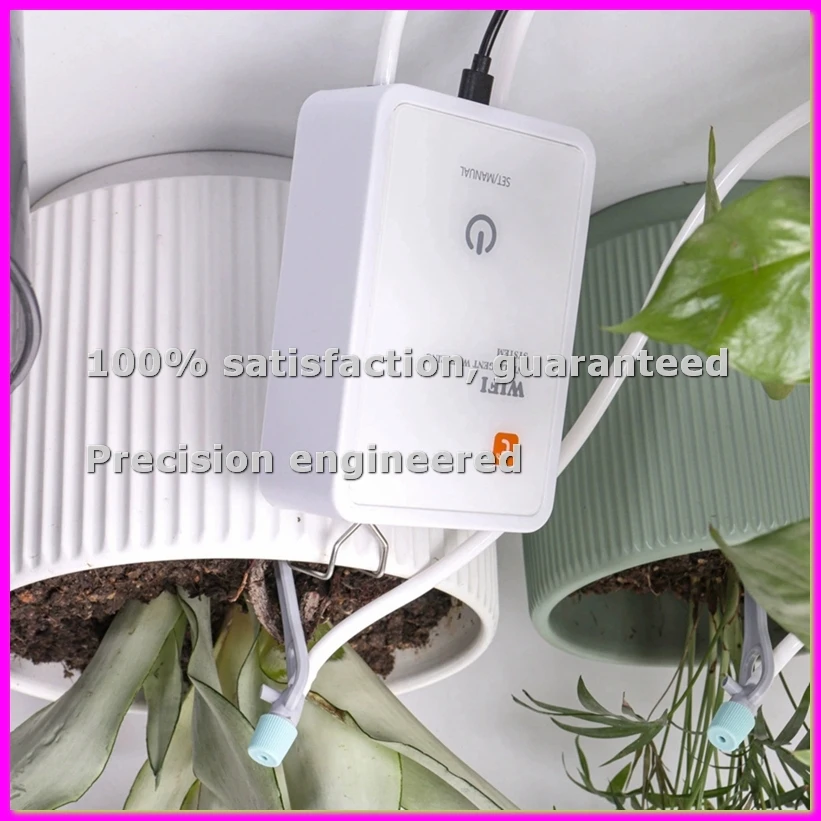 Tuya WiFi Smart Watering System for Gardens Automatic Drip Irrigation Device Lawn Care Moisture Controller for Plants-BCBW