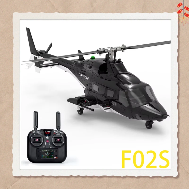 

Yuxiang 1:34 F02s Интеллектуальное позиционирование GPS Летающий волк Вооруженный вертолет с дистанционным управлением автоматически возвращается