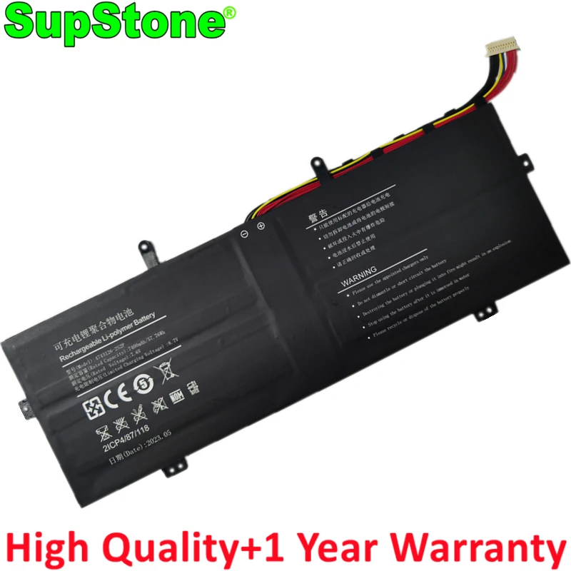 Supstone-bateria do Portátil para Hasee 47431262s2p X5-20a3 Hins01 Hins02 Kingbook X57a1 X55s1-a1 X57s1 2icp5 42 126-2