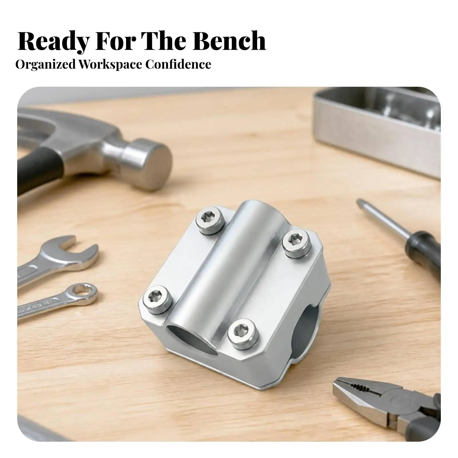 Trimmer Clamp Mount Sturdy Fixed Clamp Mount for Landscapers