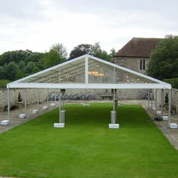 High Quality Waterproof PVC Transparent Top Aluminum Wedding Party Tent