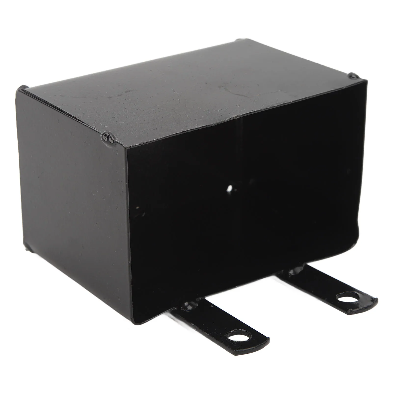 ATV حافظة حامل البطارية حافظة حامل البطارية هيكل قوي أسود مقاوم للصدأ لـ 50cc إلى 125cc ATV دراجة نارية الترابية