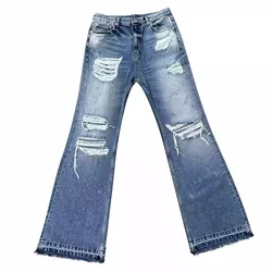 2024 Brand New Undermycar Denim Zipper Slim Fit Straight PANT Jeans Cotton Denim Pants Comfort Casual Jeans Size 1 2 3 #U11