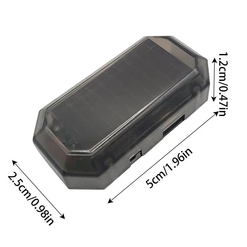 Поддельная автомобильная сигнализация, автоматическая охранная сигнализация, портативный светильник высокой видимости для грузовика, автомобильная ночная безопасность