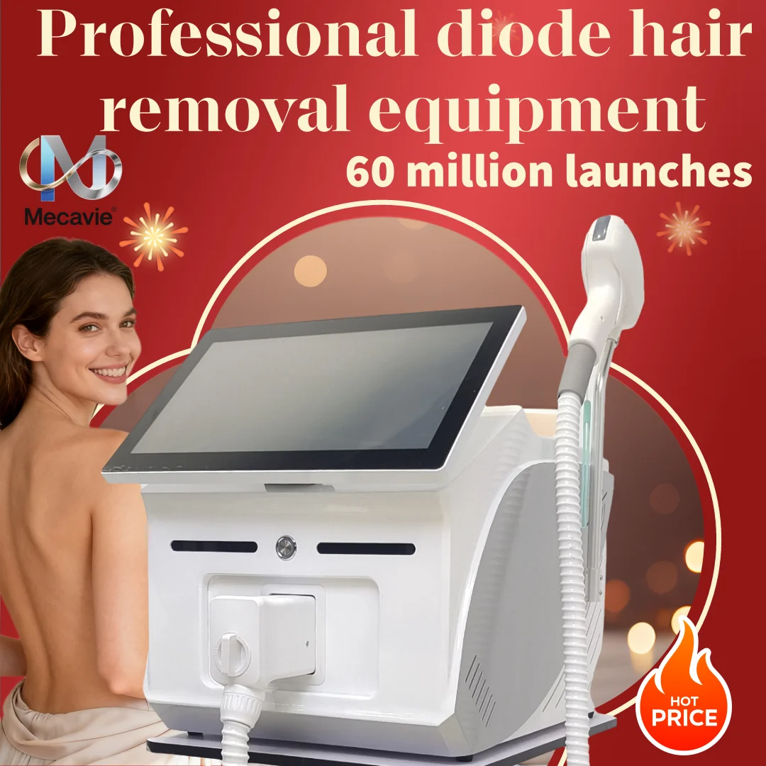 

Portable Ice Titanium Diode Laser: 4 - Wave Painless Hair Removal with 808nm, 755nm, 940nm, 1064nm - 2025 Model