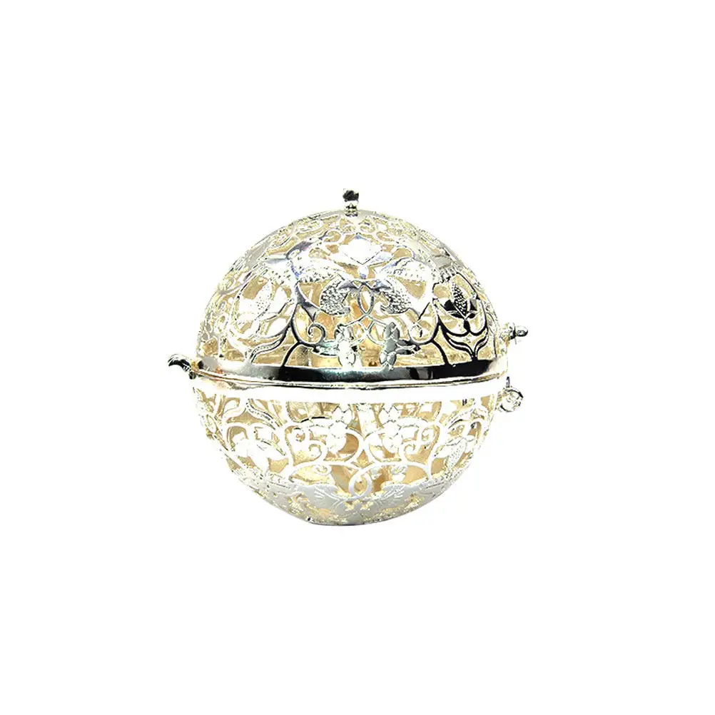 Premium Copper Openable Aromatherapy Pendant Hollow Design Scent Ball Holder Perfume Container Case for DIY Necklace Mother's