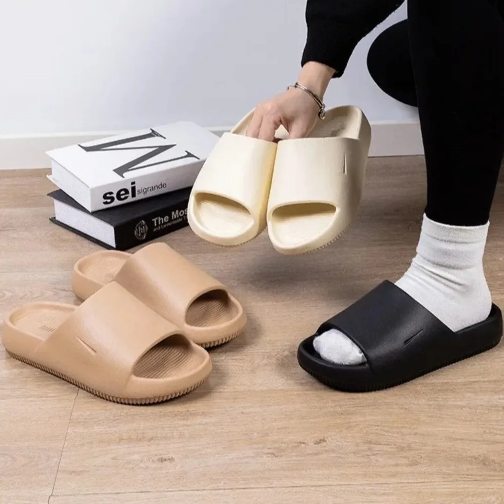 

New Casual Sports Wear-Resistant Slippers Outdoor Heightening Slippers Couple Home Bathroom Bath Anti-Slip Cool Slippers