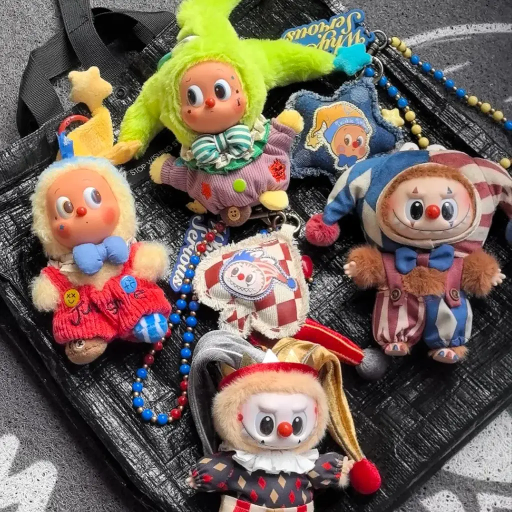 100% أصيلة البوب مارت الوحوش Labubu لماذا سلسلة خطيرة جدا هالوين طبعة صندوق أعمى تحصيل دمية الفينيل هدية الشكل