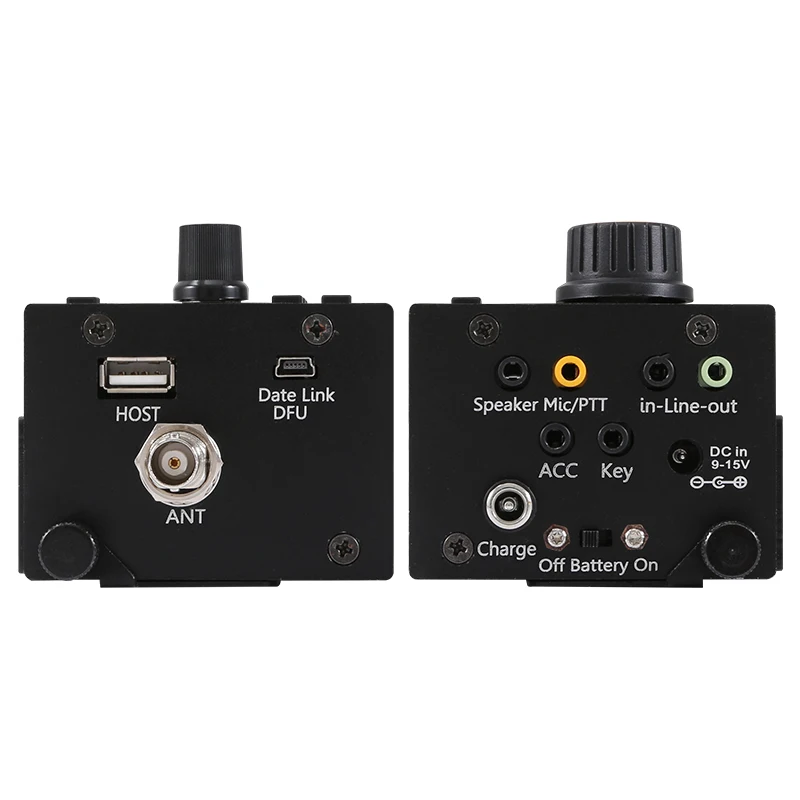 RS-918 Plus 15W HF SDR трансивер телефон приемопередатчик Любительское коротковолновое радио с портативным зарядным устройством для микрофона 3,4 Ач встроенный аккумулятор