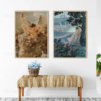 經典法式女同志復古海報 LGBT愛情帆布畫印刷品 客廳家居裝飾壁畫 10 最佳銷售 法國海報 - №6