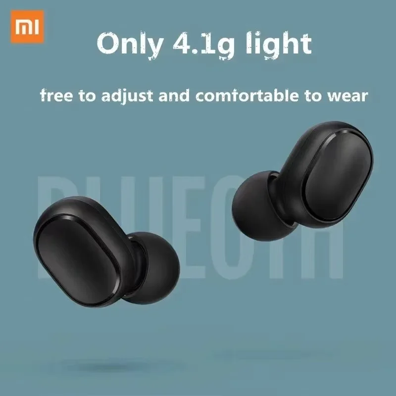 Original Xiaomi Mijia Redmi Airdots 2 Bluetooth 5.0 Earphones Wireless Headphones Earbuds in Ear Sport Music Telephone Headset