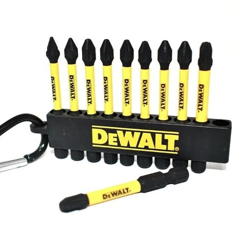 DEWALT DT7274 Pozi & High Impact Screwdriver Bit Mix FLEXTORQ Set PZ1 PZ2 PH2 High Speed Steel Power Tool Parts