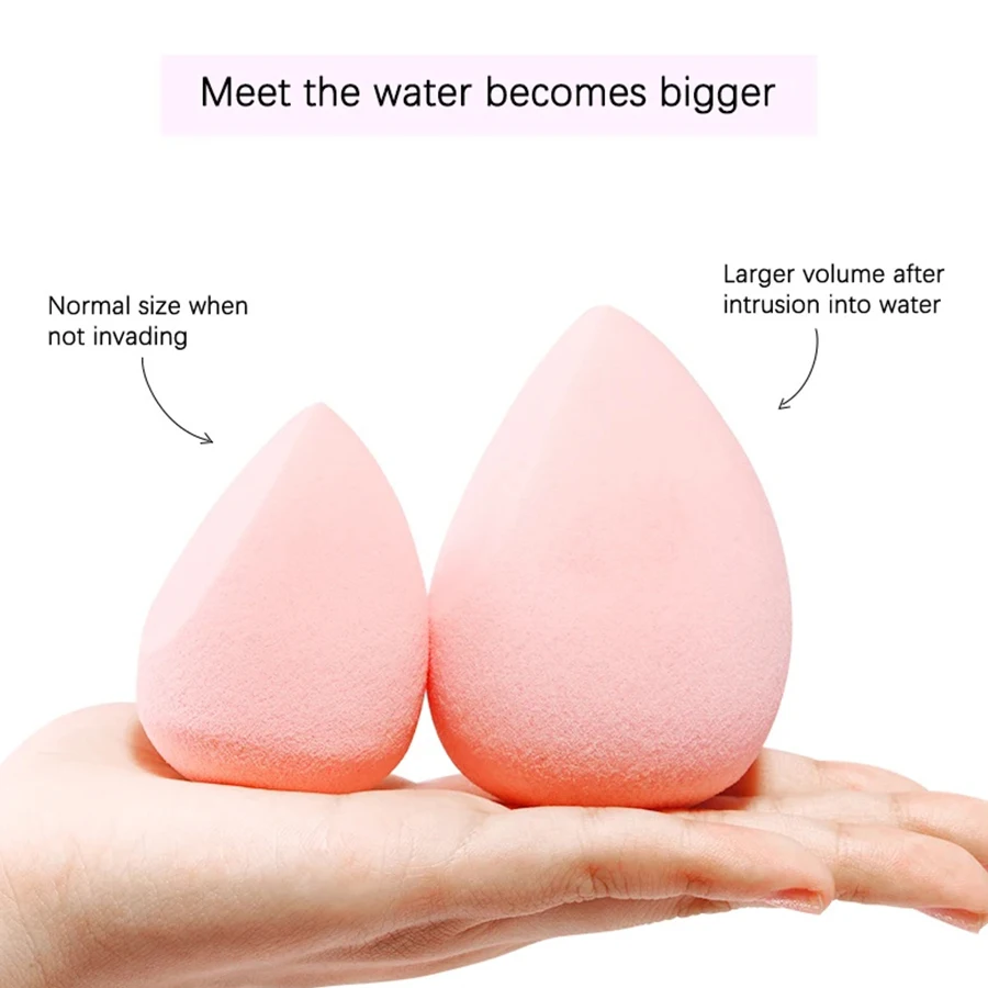 12pcs Makeup Sponge Blender Beauty Egg Soft Cosmetic Powder Puff Foundation Sponges Puff Women Make Up Accessories Beauty Tools