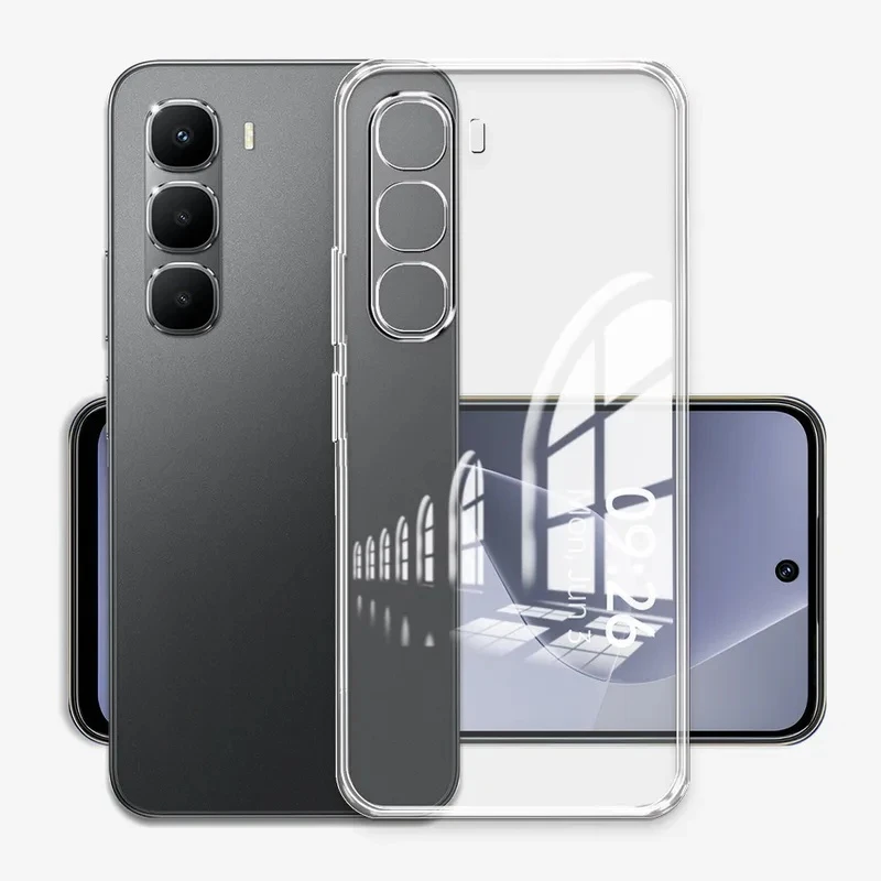 For Infinix Hot 60i 60Pro+ Hot 60 i 5G Hot60 Pro Plus Case Soft Silicone Clear Phone Cases Shockproof Back Cover Carcase Fundas