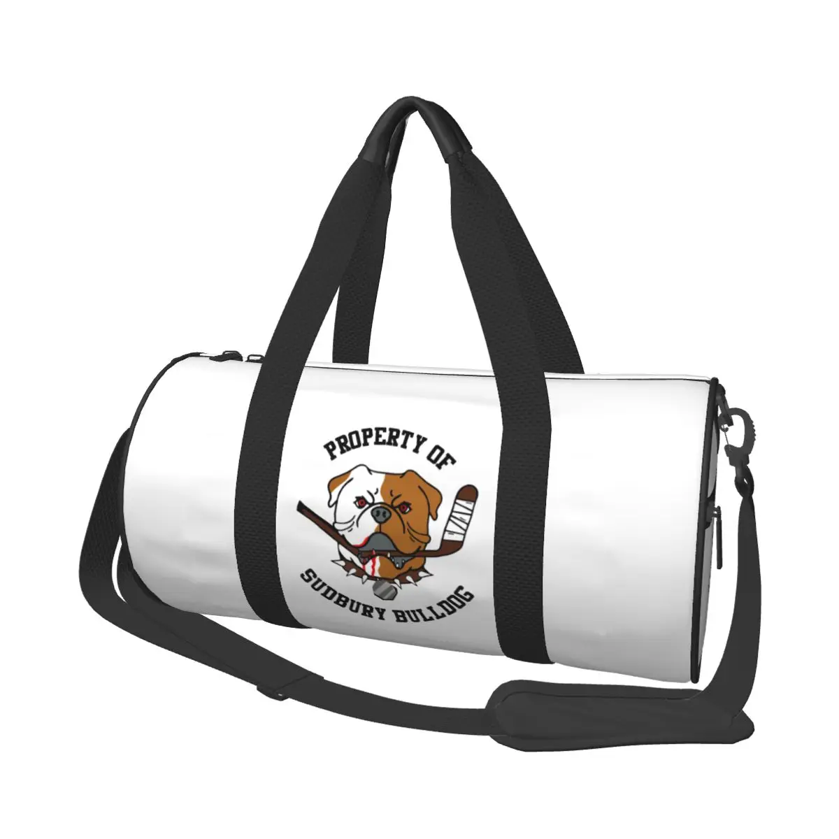

Property Of Sudbury Bulldog - Letterkenny Large Duffle Gym Bag Waterproof Duffle Travel Bags Handbags Fitness bag