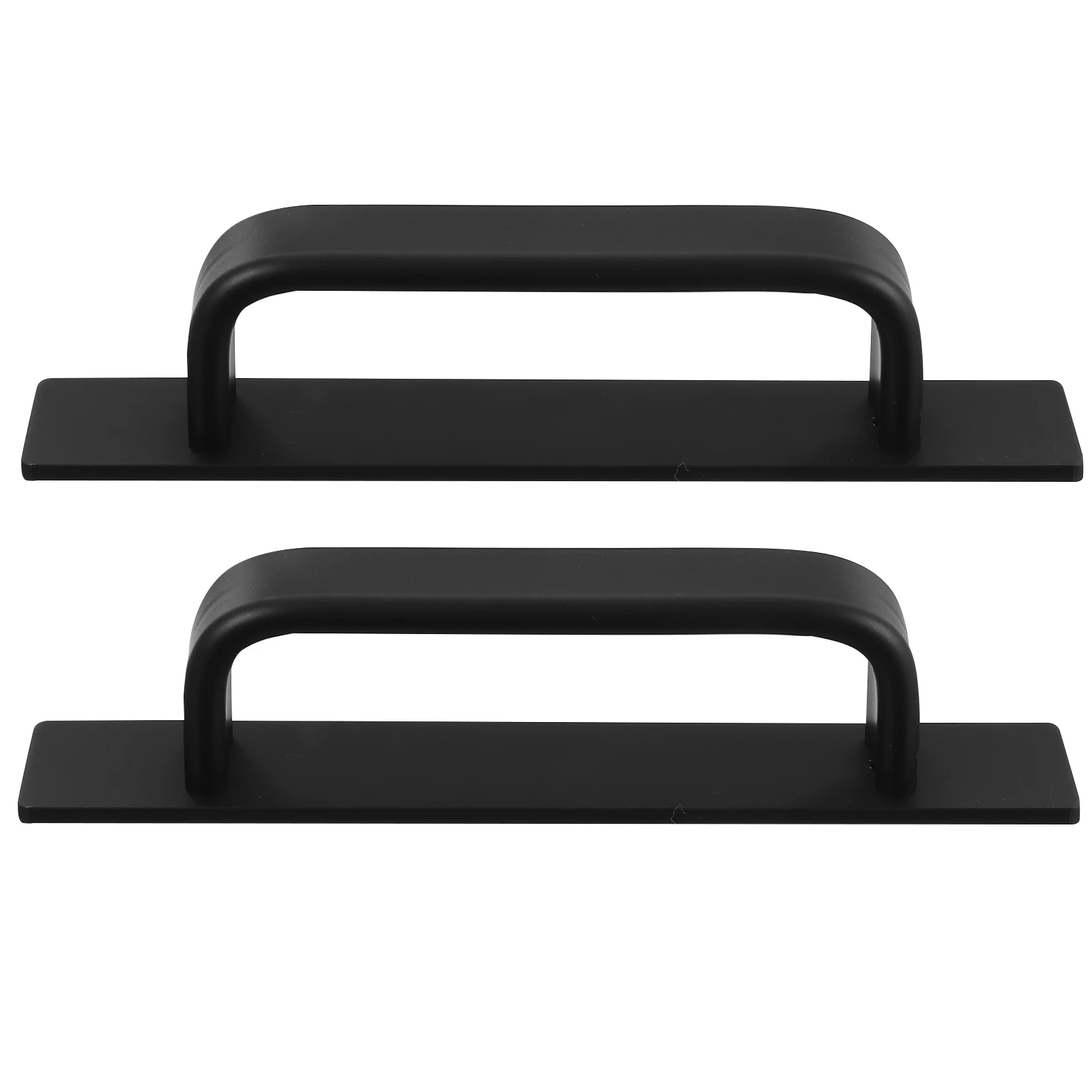 

2 Pcs Door Handle Cabinet Black Handles Pulls Cupboard Kitchen for Cupboards Knobs Wardrobe