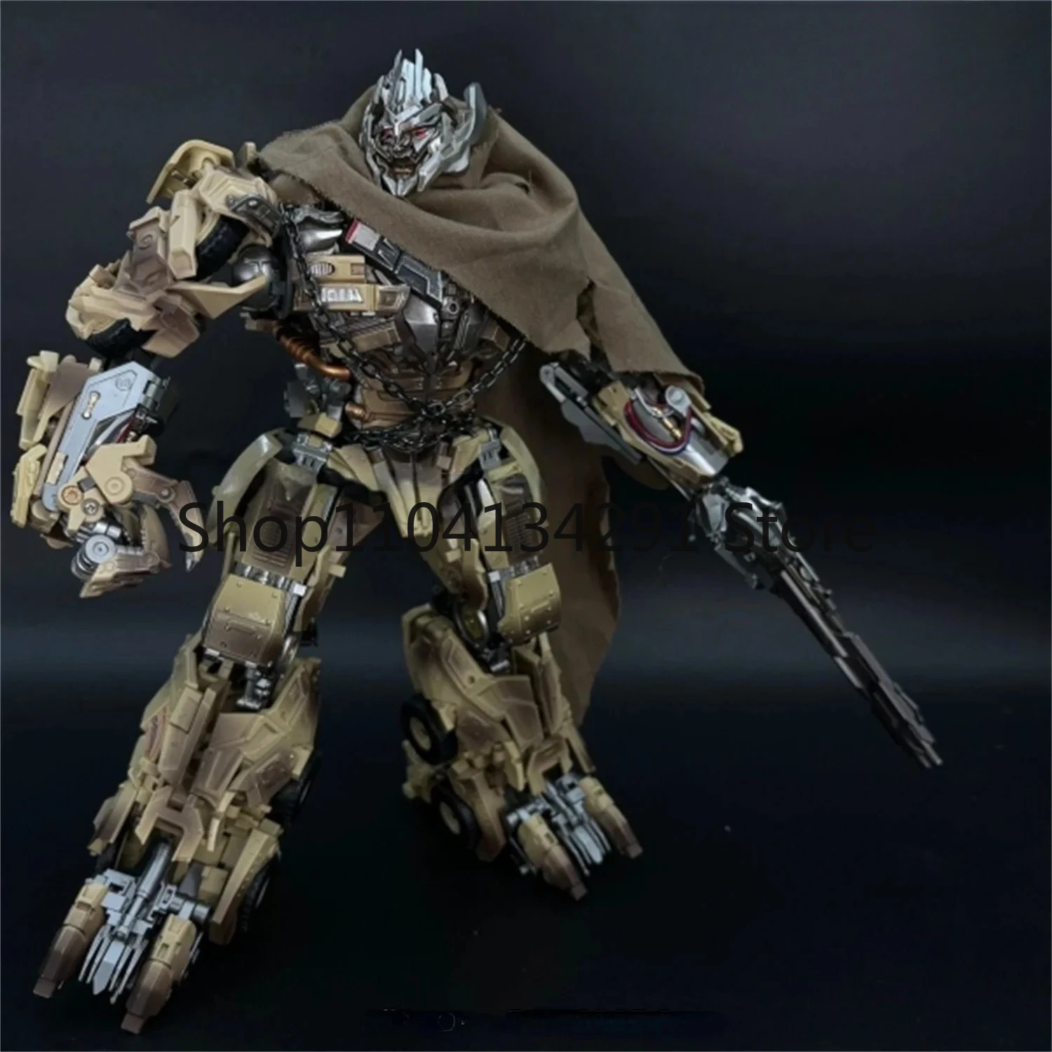 Original Transformers DP01 DP-01 MG Tank Megatank Desert Color Extra Large 35CM Articolato Action Figure Robot Toy