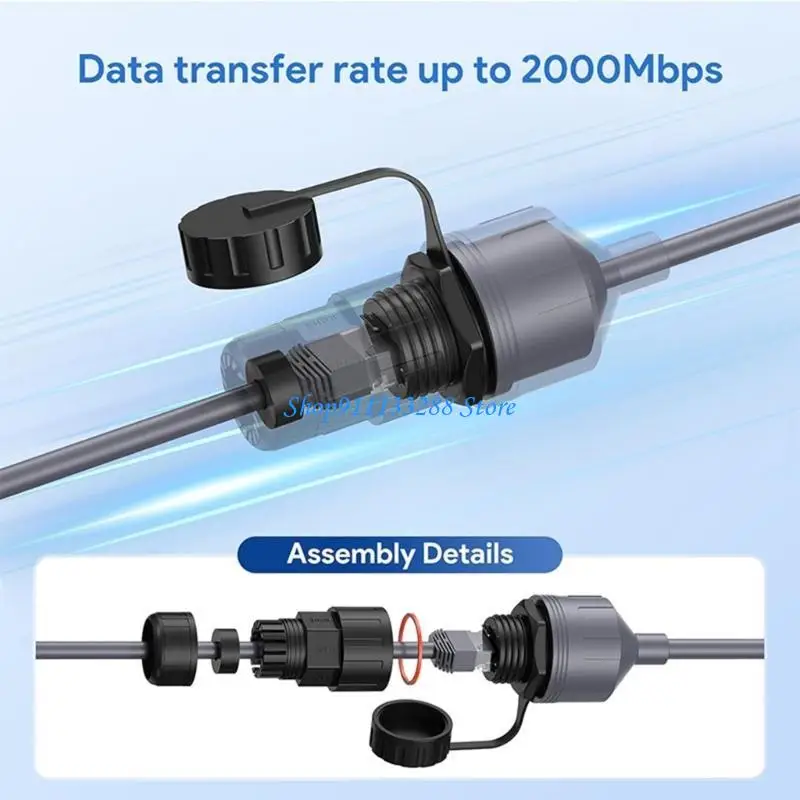 G88D RJ45 Ethernet Adapter Cable لـ Gen 3 Standard و Mini ضمان اتصال مستقر ميغابت في الثانية نقل البيانات السريعة