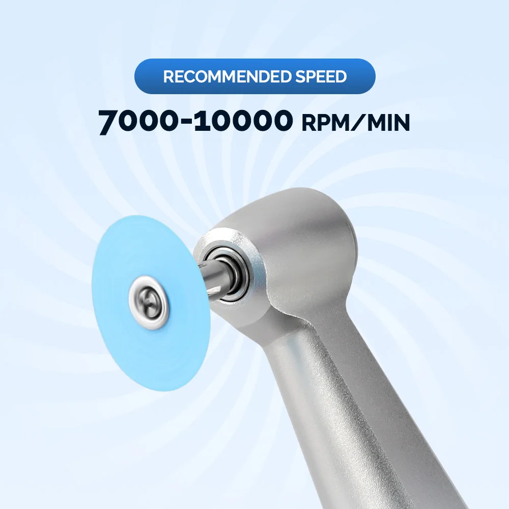 AZDENT 40 sztuk/worek tarcze do wykańczania i polerowania dentystycznego do kompozytów ceramika metale z 1 szt. trzpieniem CA2.35mm 135 ℃