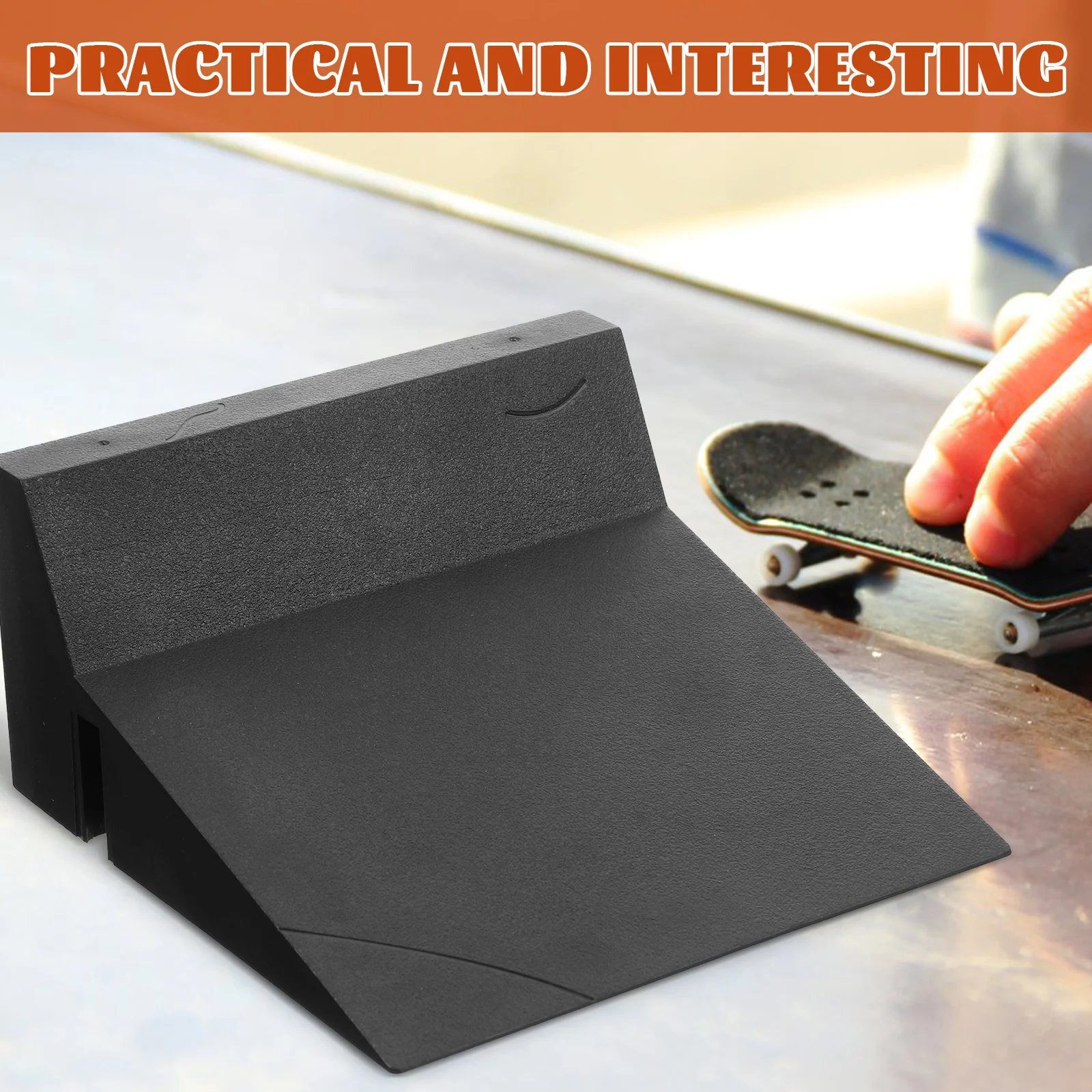 1 st Skateboard Toets Training Prop Ramp Kit Plastic Obstakel Voor Kinderen Training Park Onderdelen Kleine Skateboard Game Prop