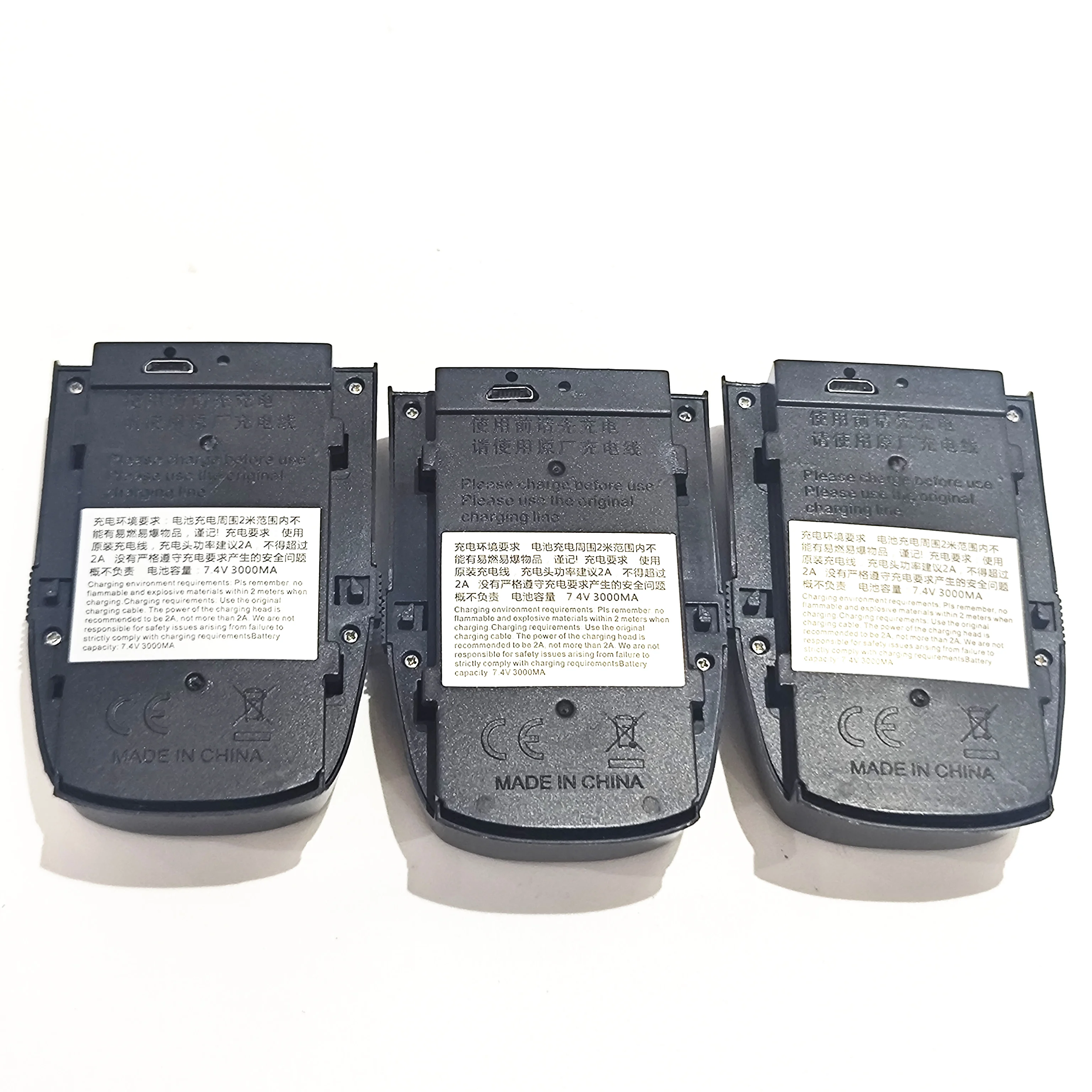 

S196 GPS Brushless Motor Drone RC Quadcopter Original 7.4V 3000mAh Li-ion Battery Accessories Spare Pats 3PCS