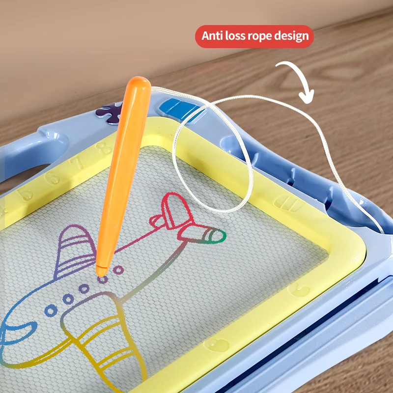 Kids Magnetic Drawing Board Educational Learning Toy Erasable Writing Board Fine Motor Skills Training Sensory Gift For Toddlers